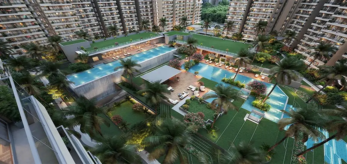 Prestige Evergreen Aerial Master Plan Amenities Overview Bengaluru