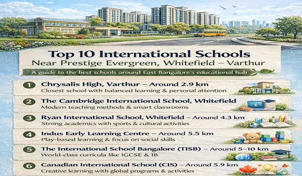 A Parent’s Guide – Top 10 International Schools Near Prestige Evergreen