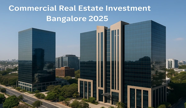 Commercial real estate investment opportunities in Bangalore 2025 – prime office spaces, retail properties, and high-yield commercial projects