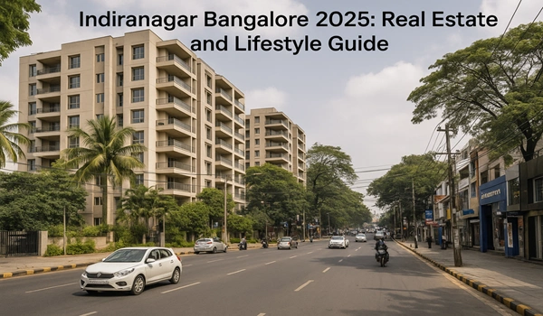 Indiranagar Bangalore 2025 real estate and lifestyle guide featuring property trends, residential and commercial spaces, modern amenities, and neighborhood insights.