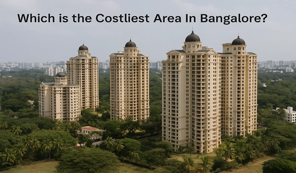 Which is the Costliest Area In Bangalore?