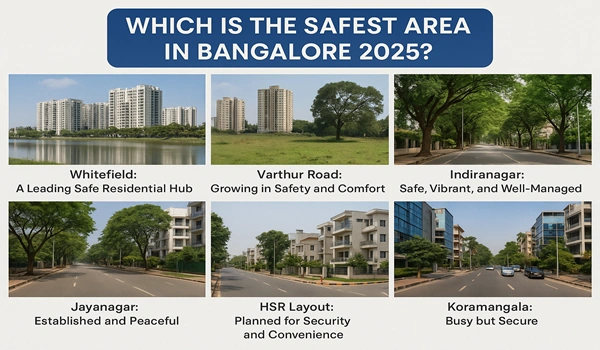Safest areas to live in Bangalore in 2025 – Top secure neighborhoods ranked for safety and comfort