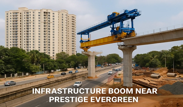 Infrastructure Boom Near Prestige Evergreen