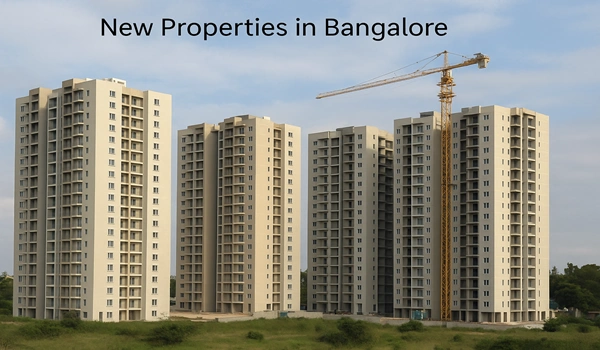 New residential properties in Bangalore featuring modern apartments, luxury villas, and upcoming real estate projects in prime locations