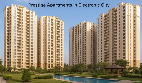 Prestige Apartments in Electronic City offering luxury 2, 3 & 4 BHK homes in Bangalore