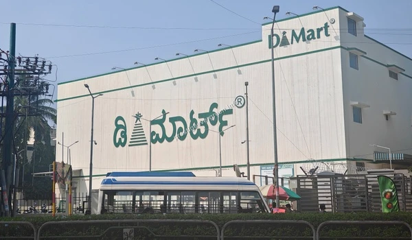 Exterior view of the DMart hypermarket, ensuring that residents of Prestige Evergreen have all their daily necessities within reach.
