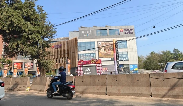 View of Nexus Mall Whitefield, showcasing the premium shopping and entertainment options available near Prestige Evergreen.