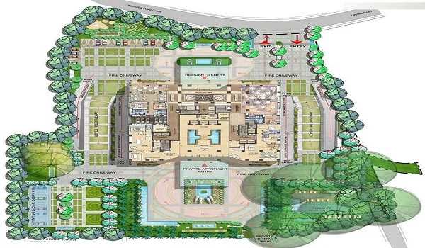 Prestige Kingfisher Tower Master Plan