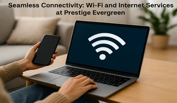 Seamless Wi-Fi and high-speed internet connectivity services at Prestige Evergreen for homes and offices